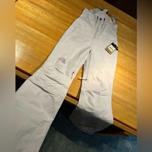 North face bib NWT